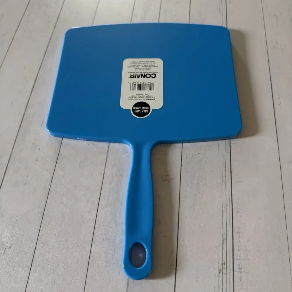 Conair Large Handheld Mirror Hair Face Body Standard Magnification